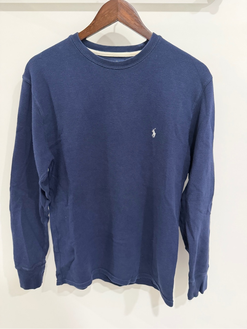 Polo by Ralph Lauren Navy Crewneck Long-Sleeve tee